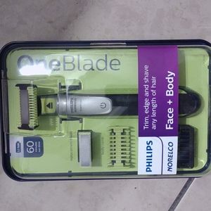 Philips one blade face and body electric razor